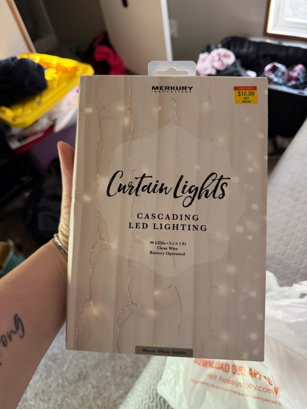 Merkury Innovations Curtain Lights - Warm White